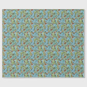 Granville, berühmtes Muster, Geschenkpapier (Flach)