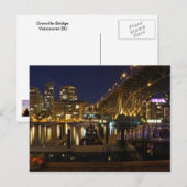 Granville Bridge Postcard Postkarte (Vorne/Hinten)