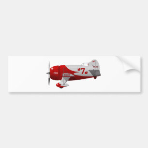 Granville-Bruder-Flugzeug-"Gee Biene R-1 " Autoaufkleber