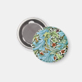 Granville, ein William Morris-Muster, Magnet (Vorderseite/Rückseite)