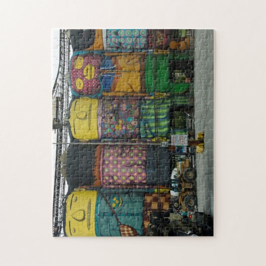 Granville-Insel-Silos Puzzle (Vertikal)