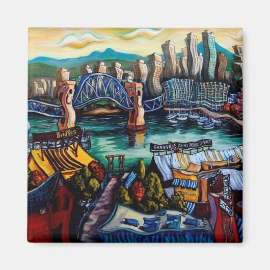 Granville Island Magnet (Vorne)