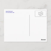 Granville Island Postkarte (Rückseite)