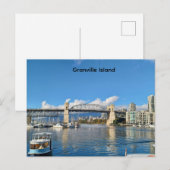 Granville Island Postkarte (Vorne/Hinten)