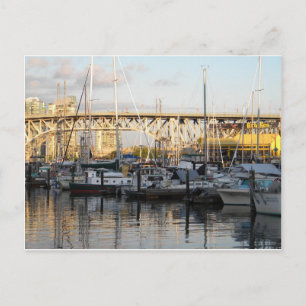 Granville Island Vancouver, BC Postkarte