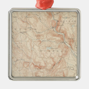 Granville, Massachusetts Ornament Aus Metall