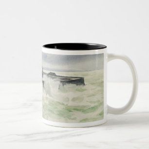 Granville, Meer Effect, 1936 Zweifarbige Tasse