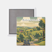 Granville Ohio Travel Magnet (Vorderseite/Rückseite)