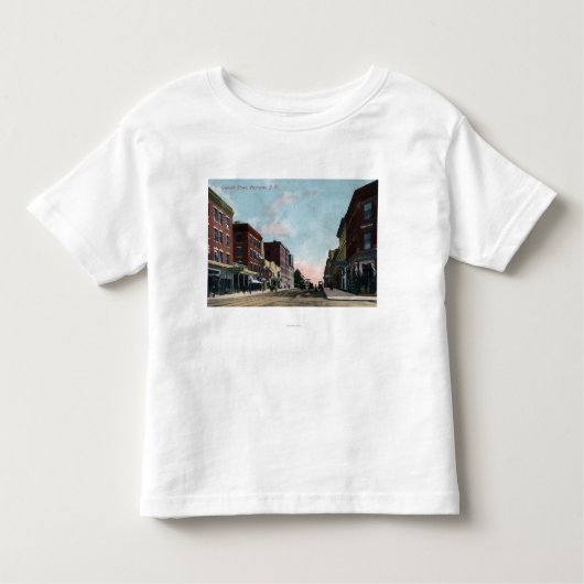 Granville-Straßen-Ansicht Kleinkind T-shirt (Vorderseite)