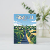 Granville USA Postkarte (Stehend Vorderseite)