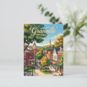 Granville, USA Postkarte (Stehend Vorderseite)