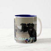 GRAP 2010 Blau Zweifarbige Tasse (VorderseiteRechts)