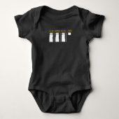 Grap des IT-Coding-Programmierers für PCs Baby Strampler (Vorderseite)