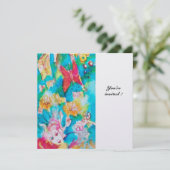 GRAPE FAIRE TALE 2 Metallisches Eis Einladung (Stehend Vorderseite)