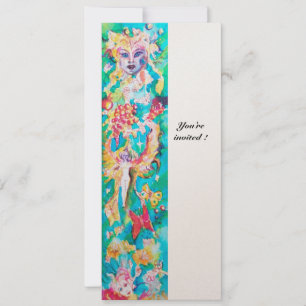 GRAPE FAIRE TALE 4 Metallischer Champagner Einladung