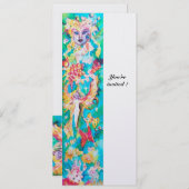 GRAPE FAIRE TALE 8 Metallisches Eis Einladung (Vorne/Hinten)