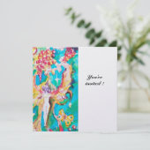 GRAPE FAIRY TALE1 Metallisches Eis Einladung (Stehend Vorderseite)