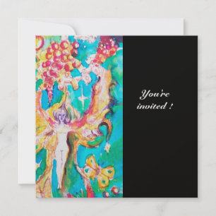 GRAPE FAIRY TALE1 schwarz Einladung