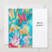 GRAPE FAIRY TALE 2 Metallisches Gold Einladung (Vorderseite)