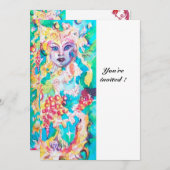 GRAPE FAIRY TALE Metallisches Eis Einladung (Vorne/Hinten)