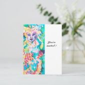 GRAPE FAIRY TALE Metallisches Eis Einladung (Stehend Vorderseite)