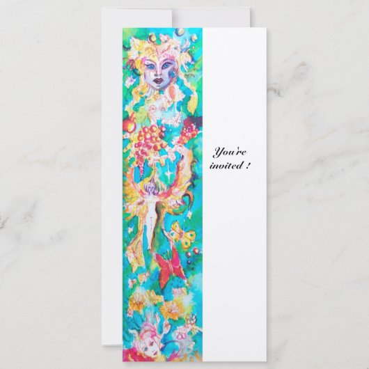 GRAPE FAIRY TALE Party Programm für farbenfrohe Fa (Vorderseite)