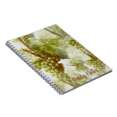 Grape Fruit Pattern  Notebook Notizblock (Rechte Seite)