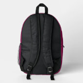 'GRAPE' Mehrfarbig-Rucksack Bedruckter Rucksack (Rückseite)