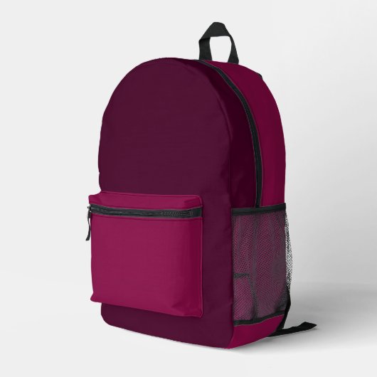 'GRAPE' Mehrfarbig-Rucksack Bedruckter Rucksack (Rückseitige Ecke Rechts)