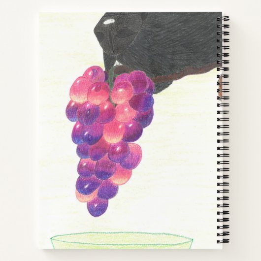 Grape&Nose Notizbuch (Rückseite)
