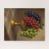 Grape Painting ,Still life Art  Puzzle (Horizontal)