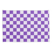 Grape soda checkerboard pattern kissenbezug (Rückseite-Rechts)