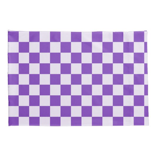 Grape soda checkerboard pattern kissenbezug (Rückseite-Rechts)