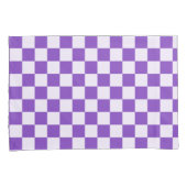 Grape soda checkerboard pattern kissenbezug (Vorderseite-Rechts)
