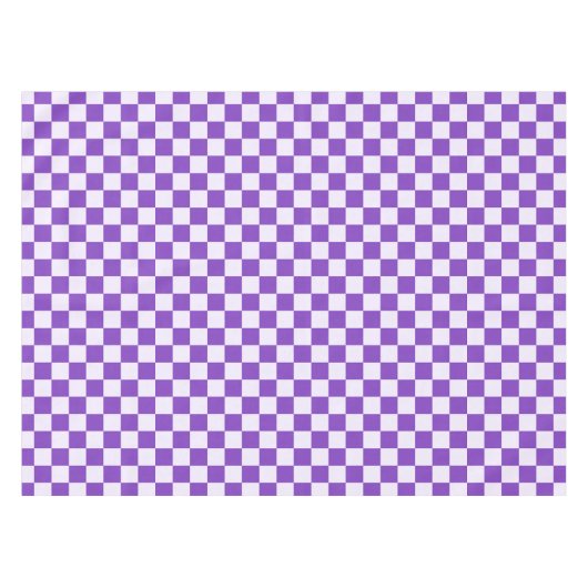 Grape soda checkerboard pattern tischdecke (Vorderseite (Horizontal))