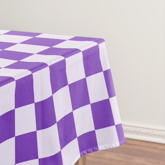Grape soda checkerboard pattern tischdecke (Beispiel)