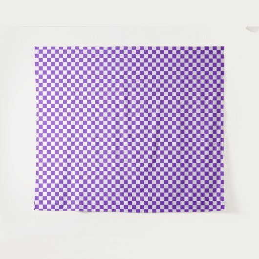 Grape soda checkerboard pattern wandteppich (Vorderseite (Horizontal))