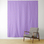 Grape soda checkerboard pattern wandteppich (Beispiel)