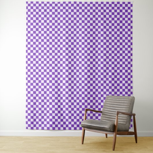 Grape soda checkerboard pattern wandteppich (Beispiel)