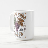Grape Soda Saloon Kaffeetasse (Vorderseite Links)