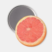 Grapefruit-Aquarell - Magnet (Vorderseite/Rückseite)