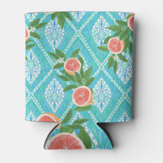 Grapefruit-Blätter Paisley Hand Drawn Dosenkühler
