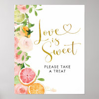 Grapefruit Citrus Brautparty Liebe ist süß