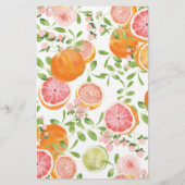 Grapefruit Citrus Brautparty sagte er sagte, sie s (Rückseite)