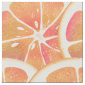 Grapefruit Citrus Fruit Slice Stoff (Nahaufnahme)