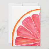Grapefruit Einladung (Vorderseite)