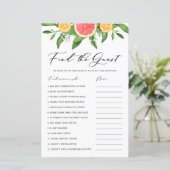 Grapefruit Finde Gast Brautparty Game (Stehend Vorderseite)