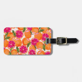 Grapefruit Gepäckanhänger (Vorderseite horizontal)