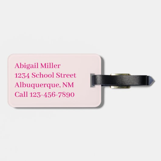 Grapefruit Gepäckanhänger (Rückseite horizontal)