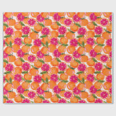 Grapefruit Geschenkpapier (Flach)